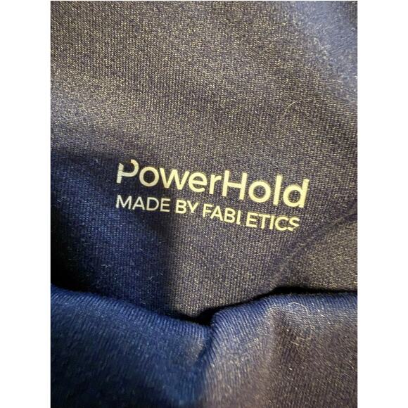 Fabletics Boost Powerhold High Wasited 7/8 Legging, Navy Blue Size XXS 24 W - Picture 4 of 6